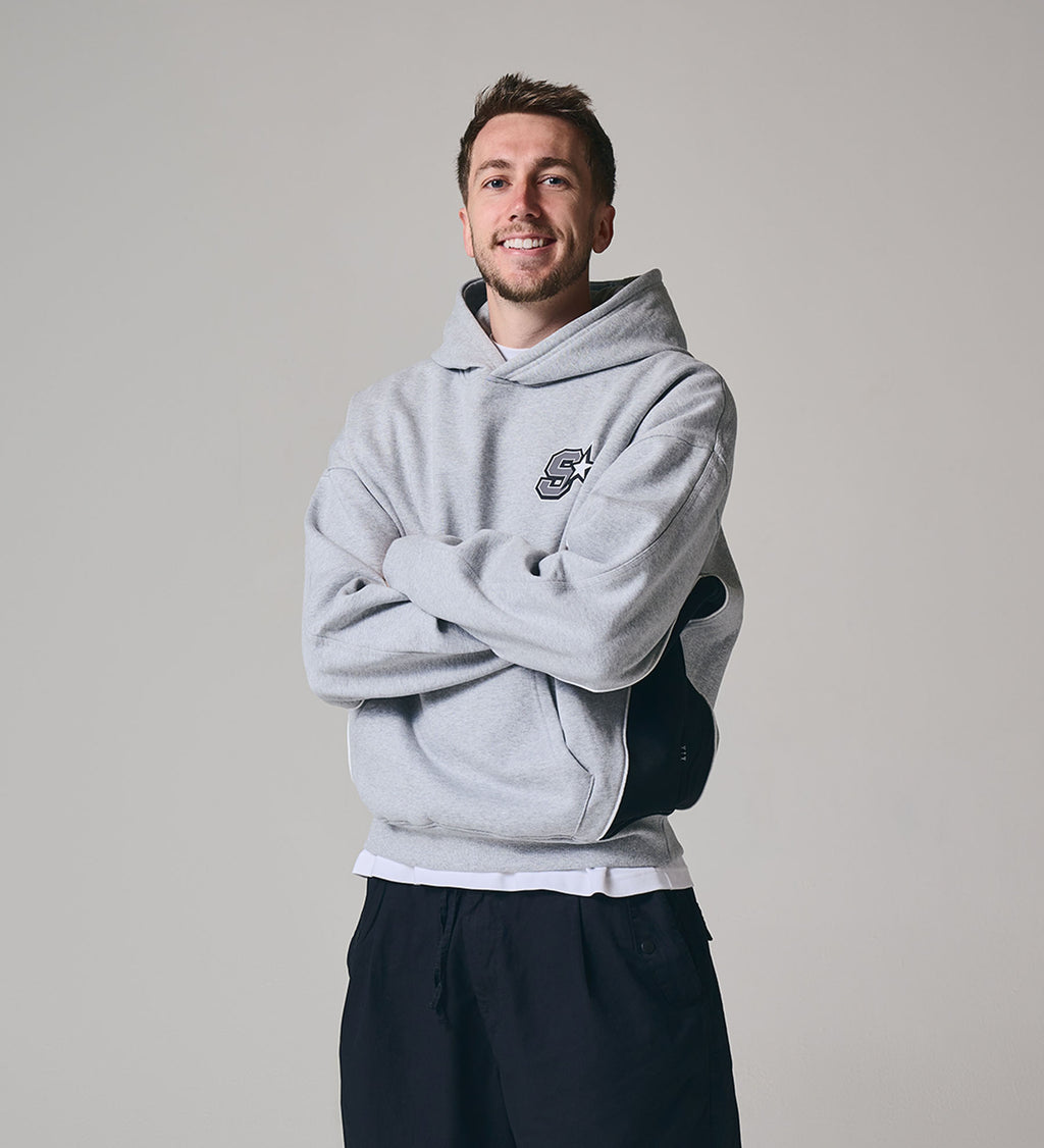 All-Star Hoodie [Grey/Black]