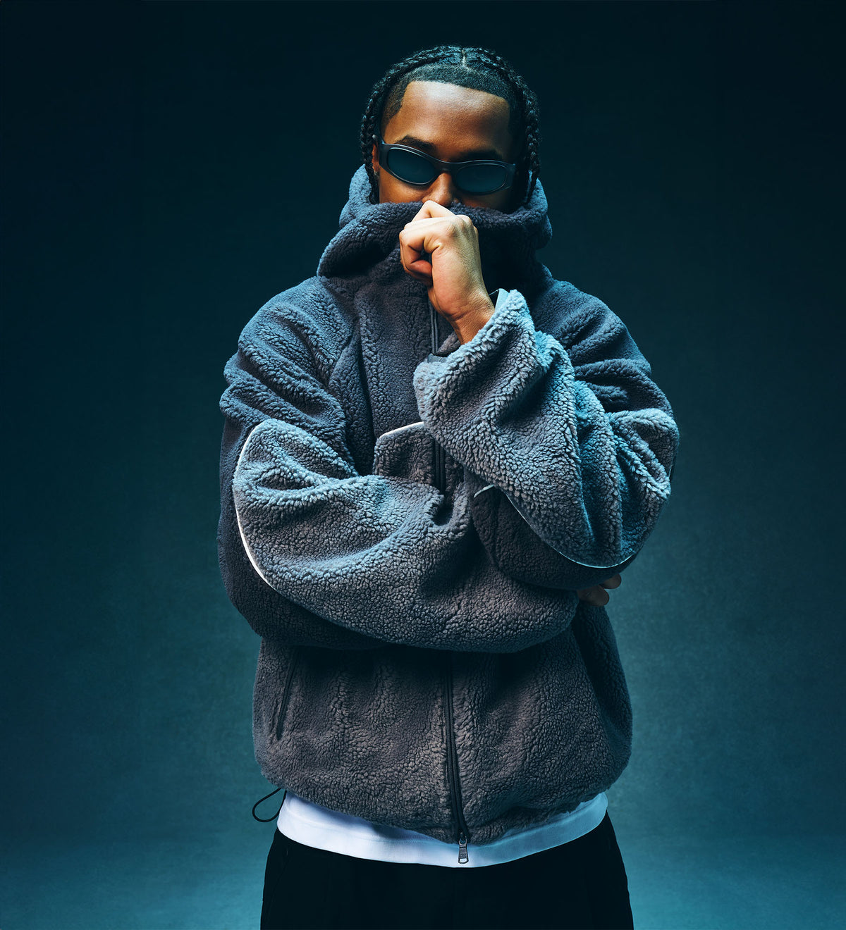 Astro Fleece Hoodie [Ash Grey] – Sidemen Clothing USA