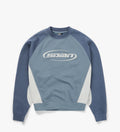 Astro Panel Sweater [Storm Blue/Mercury]