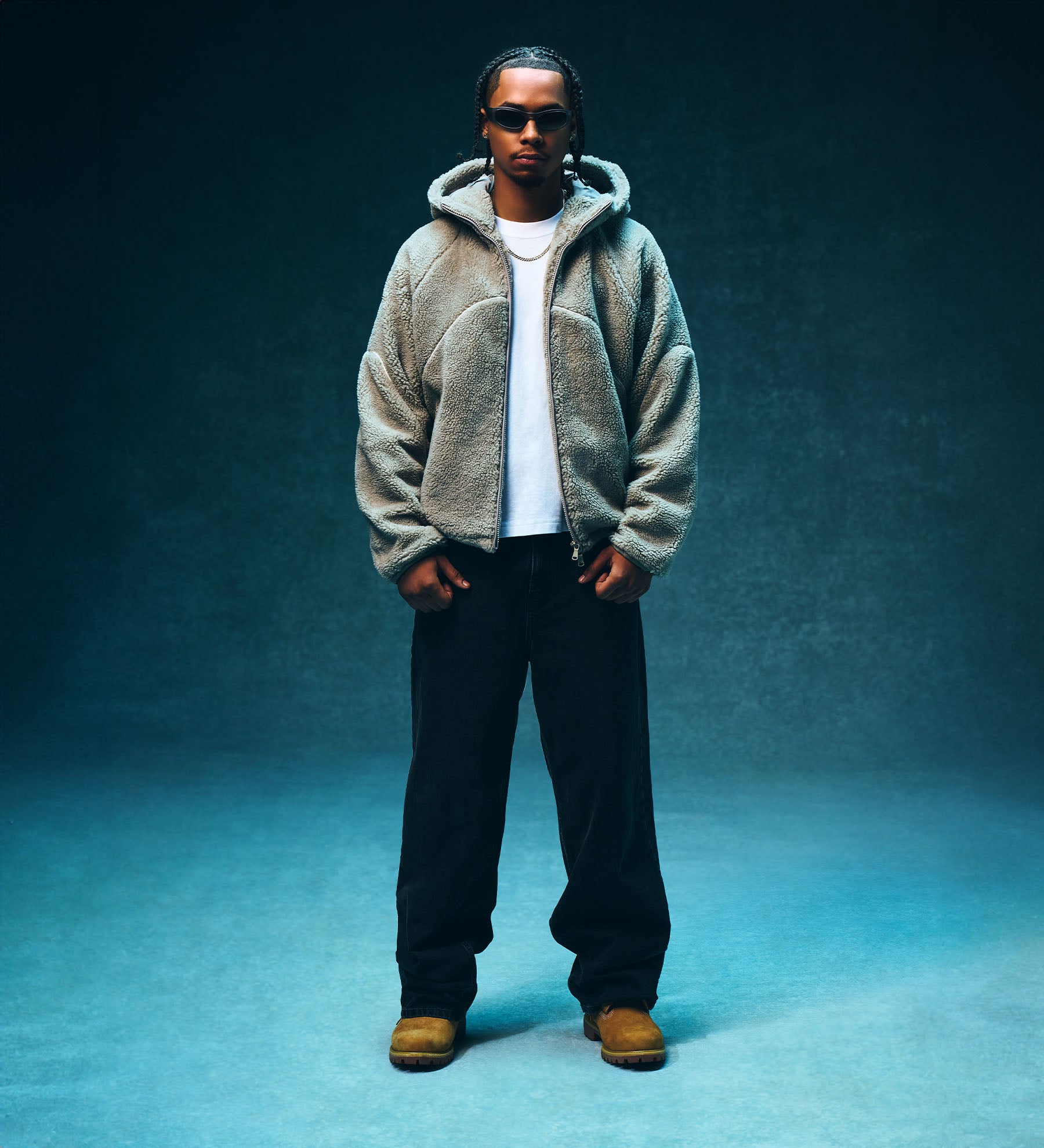 Astro Fleece Hoodie [Biscuit]