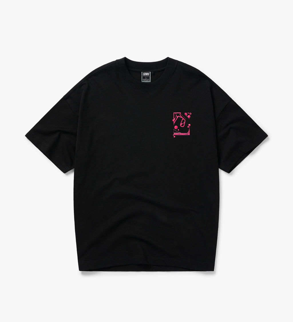 Initial Bubblegum T-Shirt [Black]