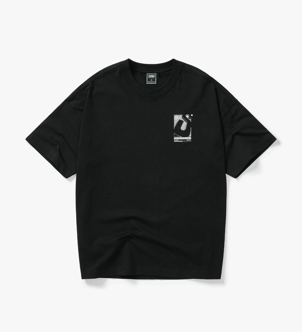 Initial Clickbait T-Shirt [Black]