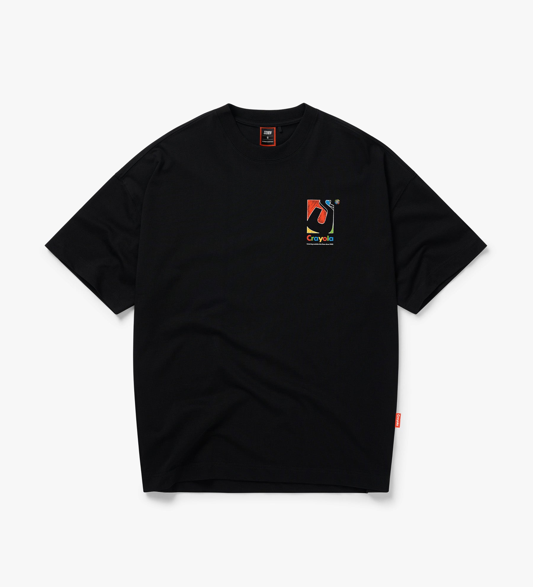 SDMN x Crayola Initial Box T-Shirt [Black] – Sidemen Clothing USA