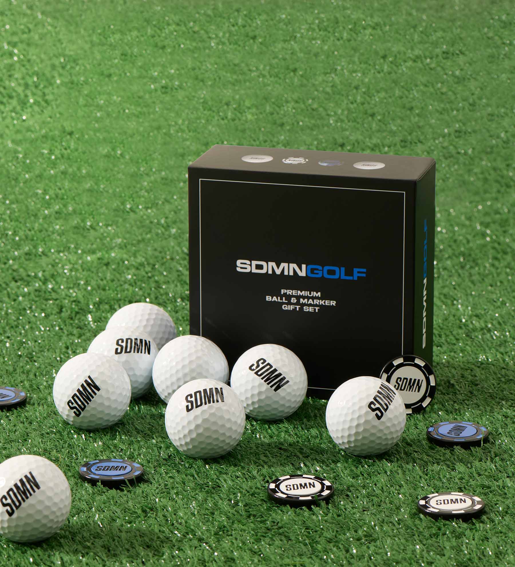 Golf Ball & Marker Set