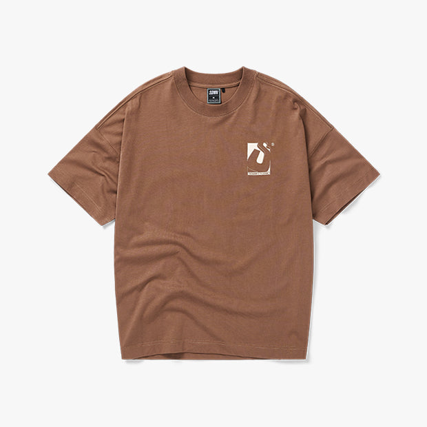 Initial Box T-Shirt [Oak]