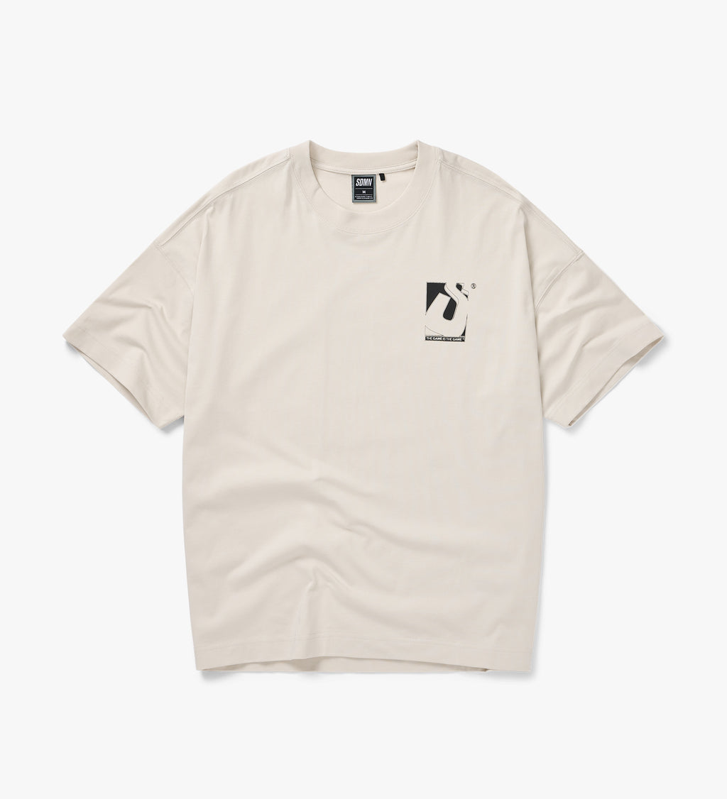 Initial Box T-Shirt [Sea Salt]