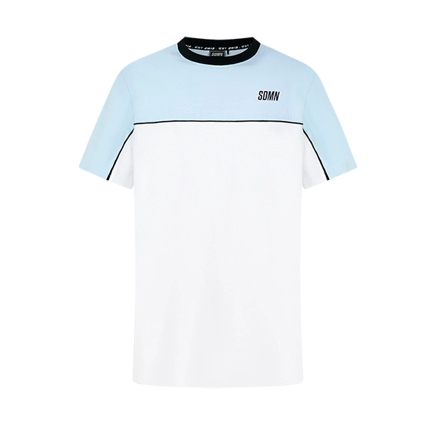 Pastel Partition T-Shirt [Blue]