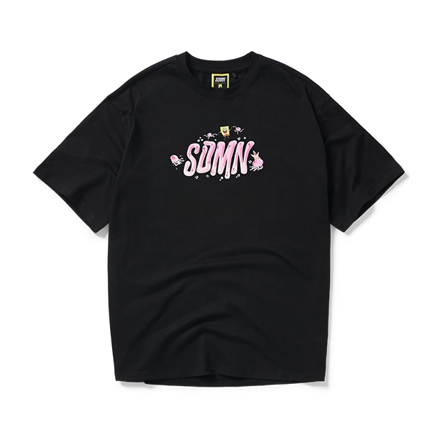 SDMN X SpongeBob Jellyfish T-Shirt [Black]