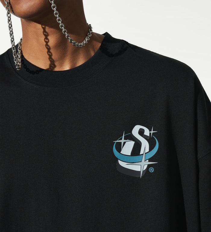 Satellite Embroidered T Shirt