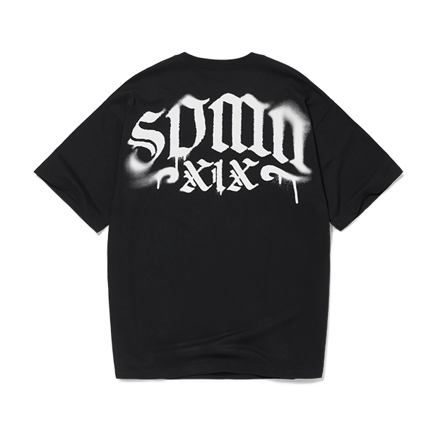XIX Stencil T-Shirt [Black]