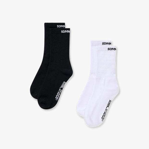 Studios © Socks 2 Pack [White/Black]