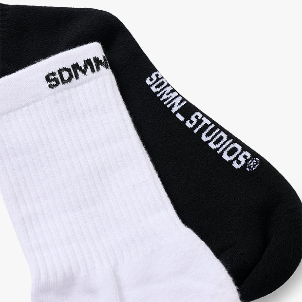 Studios © Socks 2 Pack [White/Black]