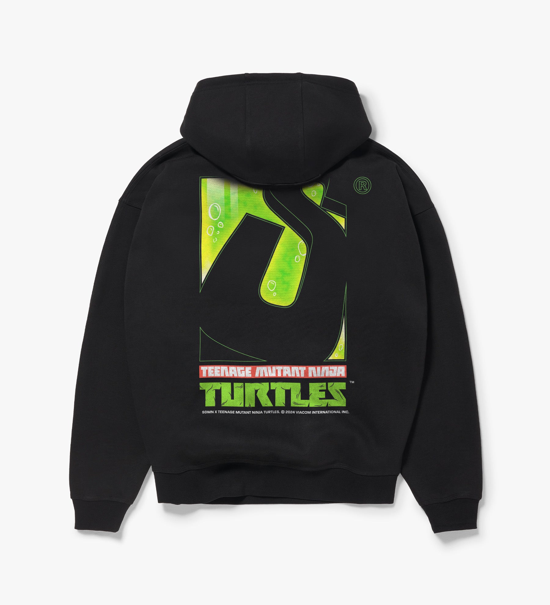 SDMN x TMNT Initial Zip Hoodie [Black]