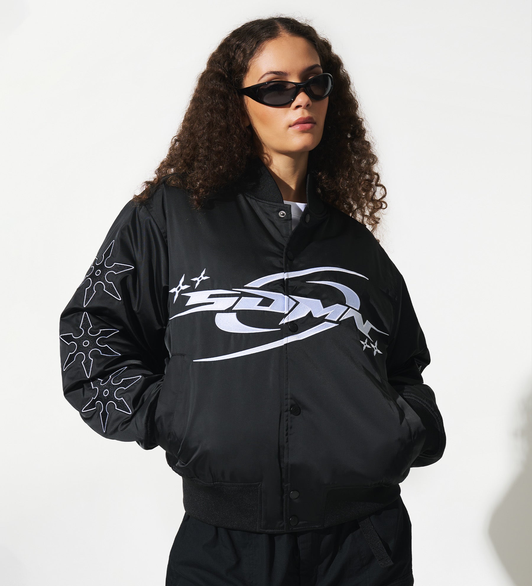 military super gimmick shirt blouson XS黒 pentru-poze-produse-