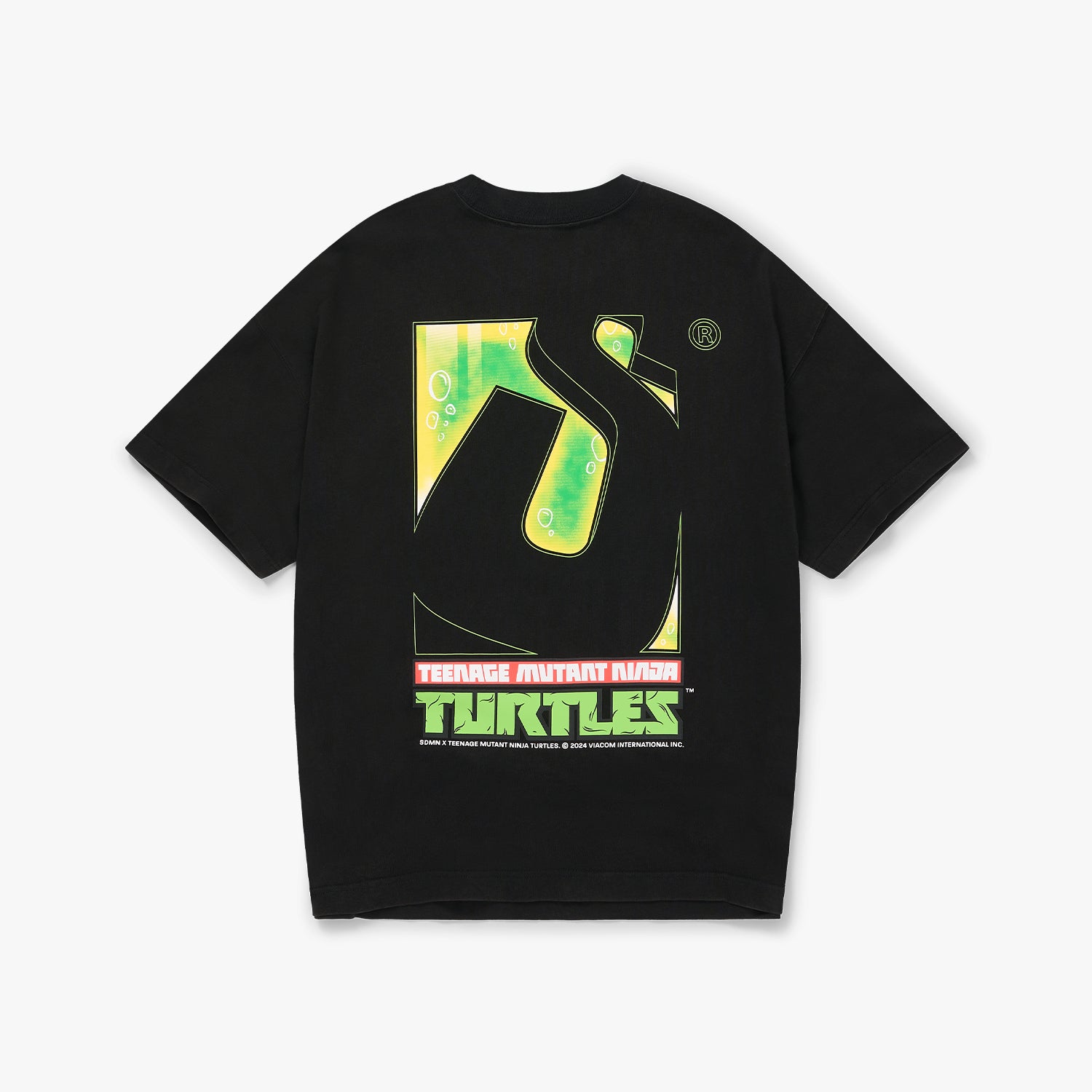 SDMN x TMNT Initial T-Shirt [Black]