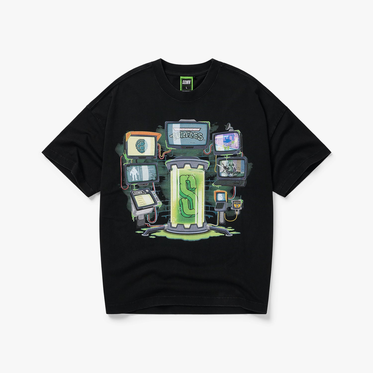 SDMN x TMNT Mutation T-Shirt [Black]